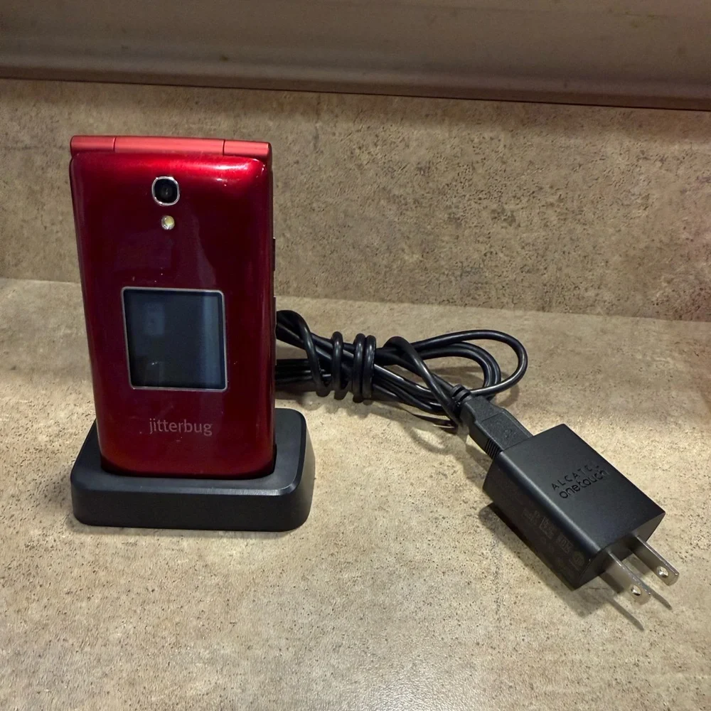 Alcatel onetouch red